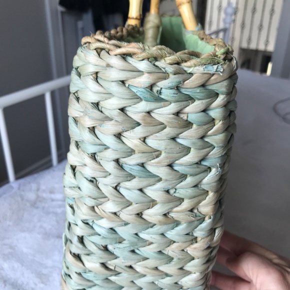 Summer straw bag - Picture 4 of 5